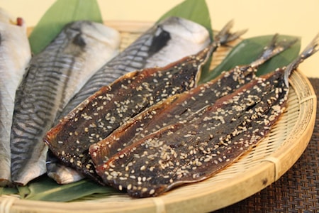 川畑【秋刀魚みりん干し/さば文化干しセット】秋刀魚みりん干し3枚袋ｘ4パック、サバ文化干し10枚【父の日ギフト】【お中元・お歳暮】【送料・税込】