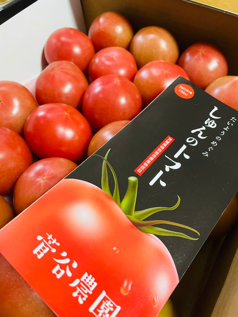 菅谷農園のしゅんのトマト 2キロ　特別栽培物認証のこだわり抜いたトマト より安全でより美味しいトマト 甘みと酸味のバランスが良いトマト