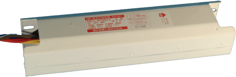 RWHL-40100B2-S | 安定器（ラピッド式）,40w,2灯,防水 100V