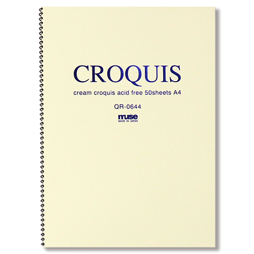 クリームクロッキーブック　(B5／A4)