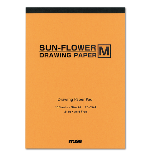 PDパッド サンフラワーペーパーM画 (B5／A4) | ITEMS,スケッチブック