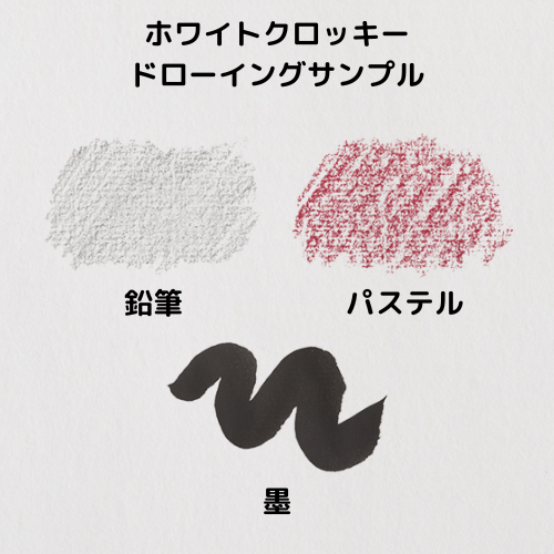 10mm方眼入　ホワイトクロッキーブック　(A4)