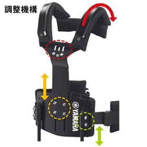 YAMAHA MSH-225 マーチング キャリアホルダー マーチング用キャリングホルダーが22年ぶりにフルモデルチェンジ