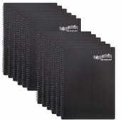 【12冊、24冊、48冊まとめて割引き 】吹奏楽部応援！File PLUS +DO! 楽譜ファイル バンドファイル 譜面を出さずに直接書き込める！さらに照明が反射しない楽譜ファイル（A4・30ページ・リング式・クリアポケット付き・６色展開）
