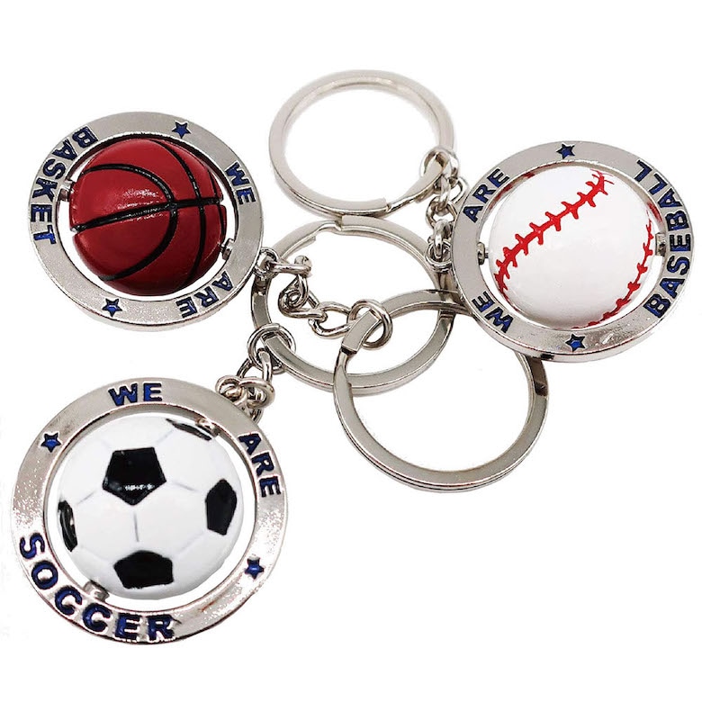 キーホルダー Sports Motif Keychain