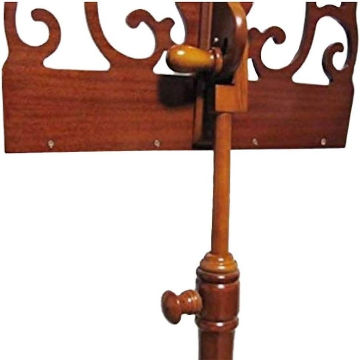 クラシカル木製譜面台 立奏、座奏兼用 model 0607Y