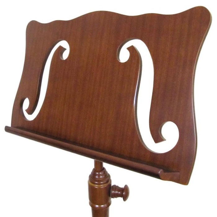 クラシカル木製譜面台 立奏、座奏兼用 model RY