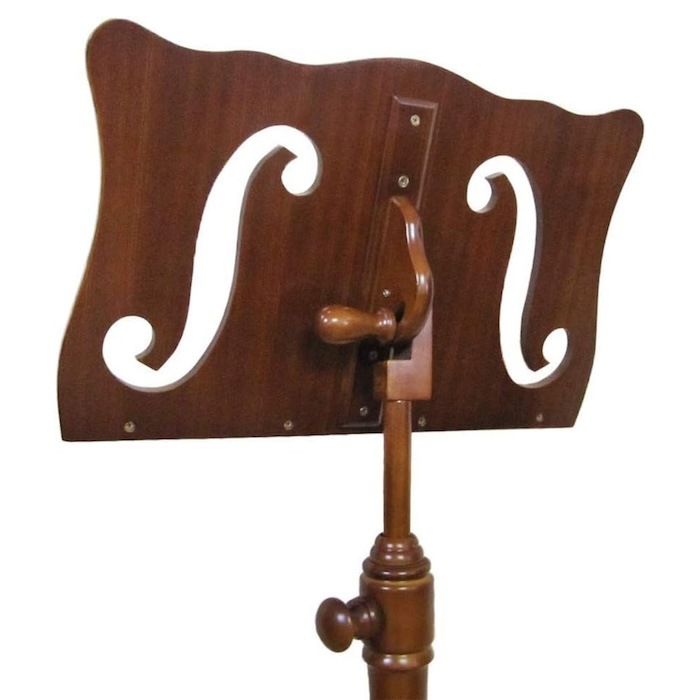 クラシカル木製譜面台 立奏、座奏兼用 model RY