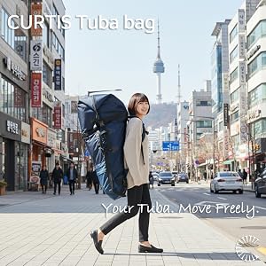 CURTIS フリーサイズ チューバ バッグ Insulation Tuba Gig Bag U1