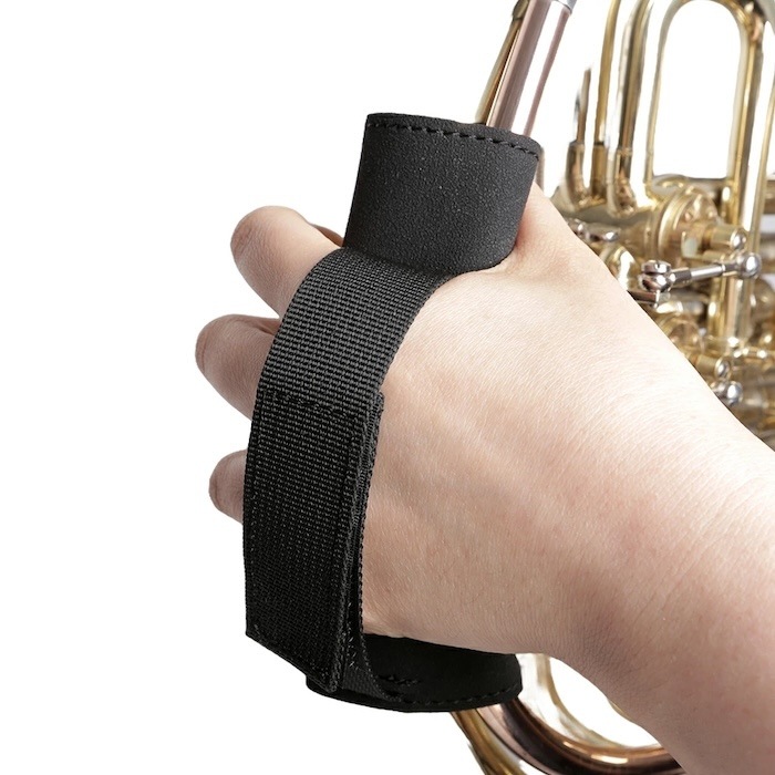 CURTIS フレンチホルン 2way ハンドガード ストラップ プロテクター F.Horn Hand Guard with strap(バックスキン)