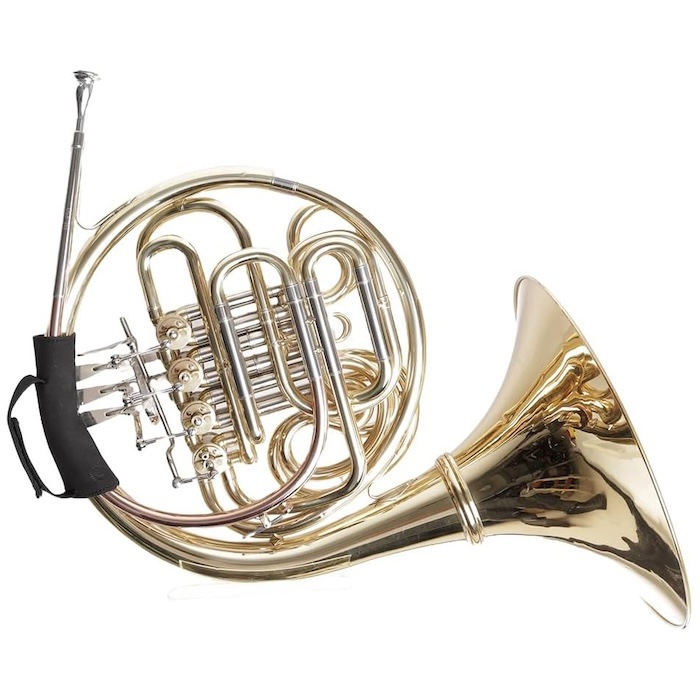 CURTIS フレンチホルン 2way ハンドガード ストラップ プロテクター F.Horn Hand Guard with strap(バックスキン)