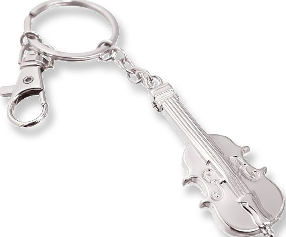 ミュージック キーホルダー ピアノ バイオリン ト音記号 16分音符