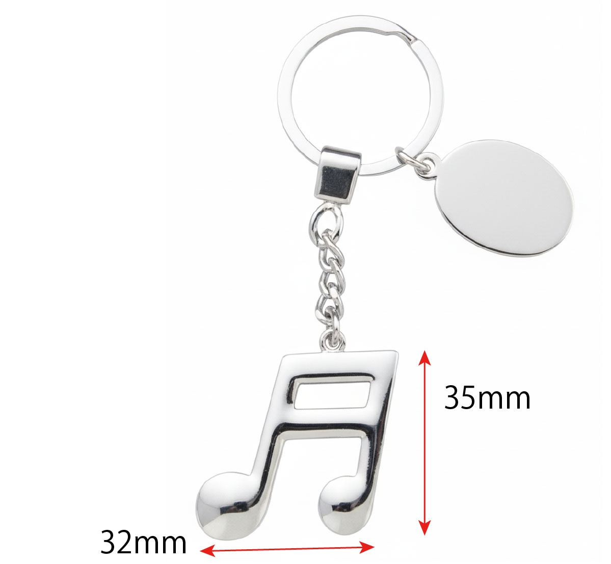 ミュージック キーホルダー ピアノ バイオリン ト音記号 16分音符