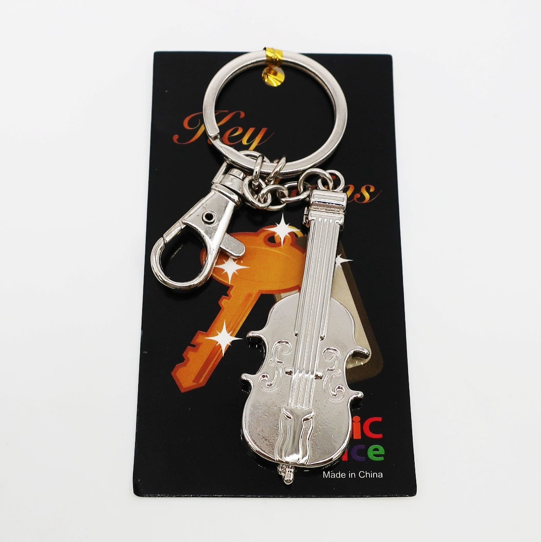 【お得な4点セット】ミュージック キーホルダー ピアノ バイオリン ト音記号 16分音符