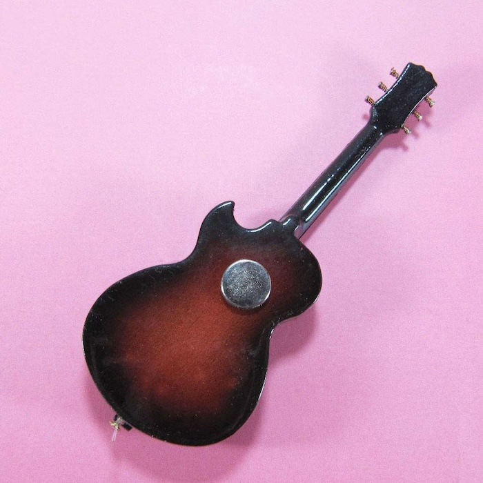 3Dミニチュア楽器マグネット エレキギター