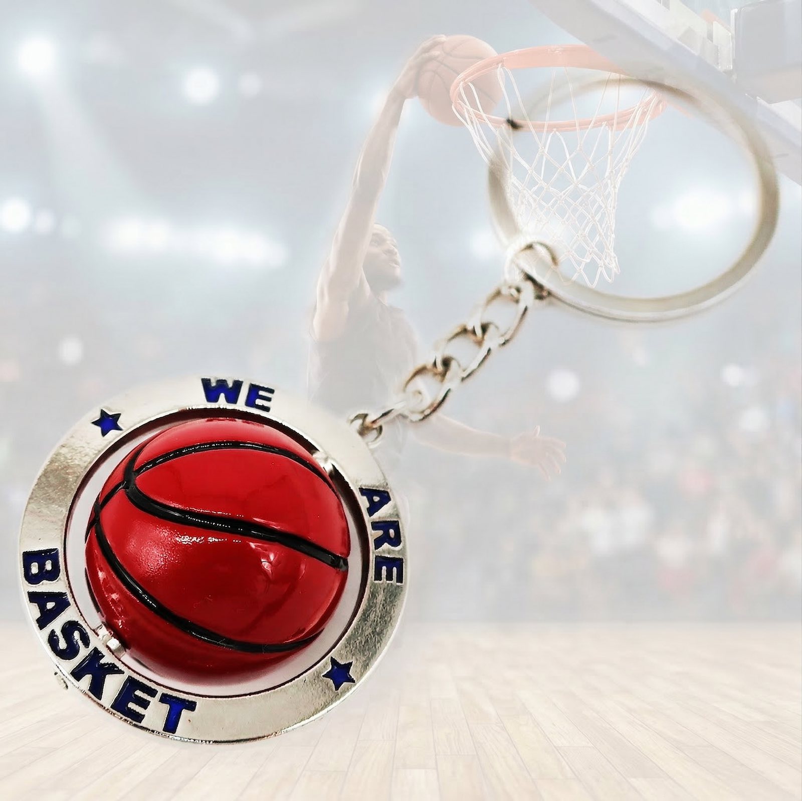 キーホルダー Sports Motif Keychain