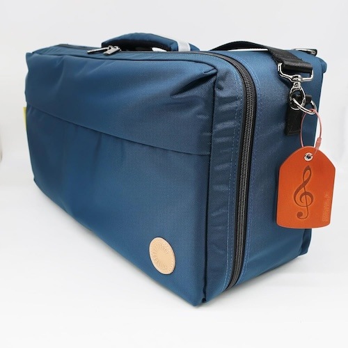 本革製ネームタグ ト音記号 へ音記号 ハ音記号