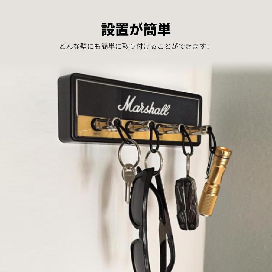 【2個割引セットあり】キーハンガー Marshall マーシャル Fender フェンダー アンプ型キーハンガー JCM800 プラグ型キーチェーン4本付 収納