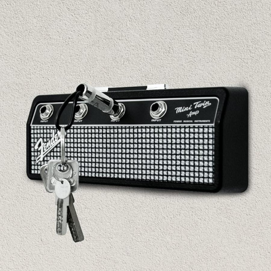 【2個割引セットあり】キーハンガー Marshall マーシャル Fender フェンダー アンプ型キーハンガー JCM800 プラグ型キーチェーン4本付 収納