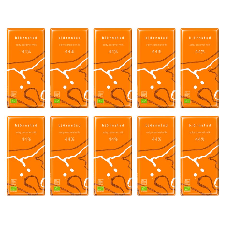 Bjornsted チョコレート ソルティキャラメル ｘ 10枚入　（冬季限定）
