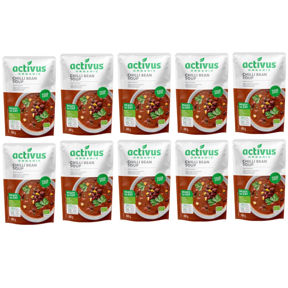 activusオーガニックチリビーンズ 400gｘ10袋