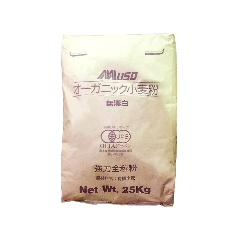 有機全粒粉強力ﾀｲﾌﾟ25kg