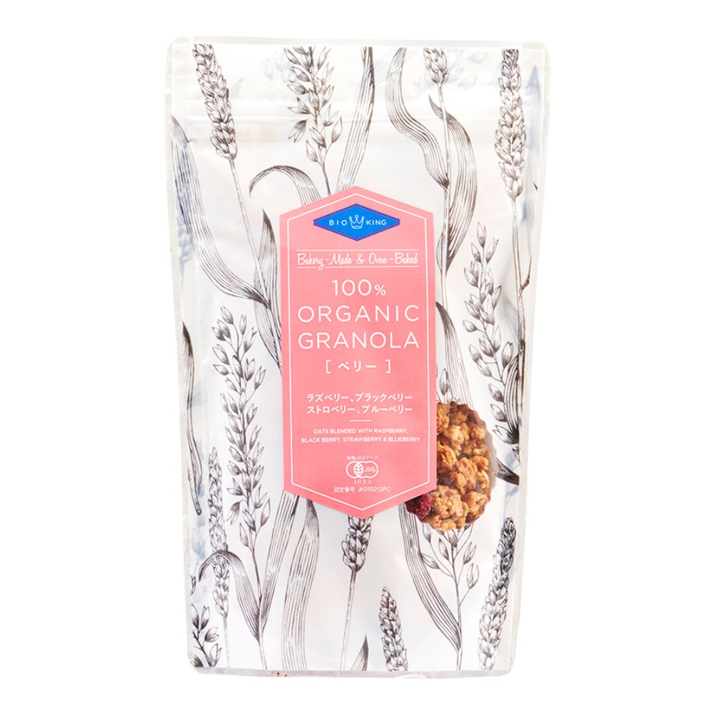 オーガニックグラノーラ　ベリー 200gｘ20袋