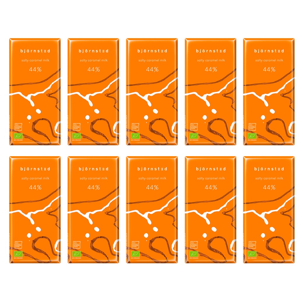Bjornsted チョコレート ソルティキャラメル x 10枚入 (冬季限定)