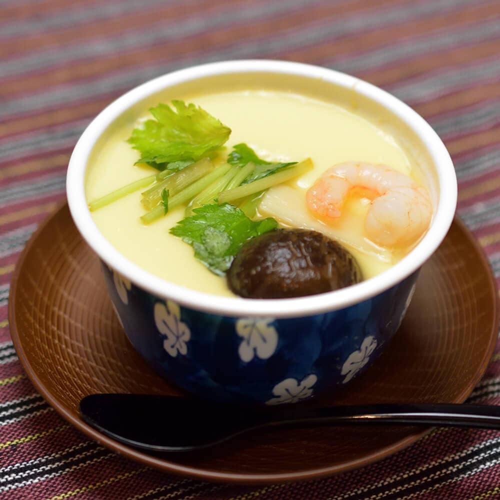 あったか4人家族 茶碗むし