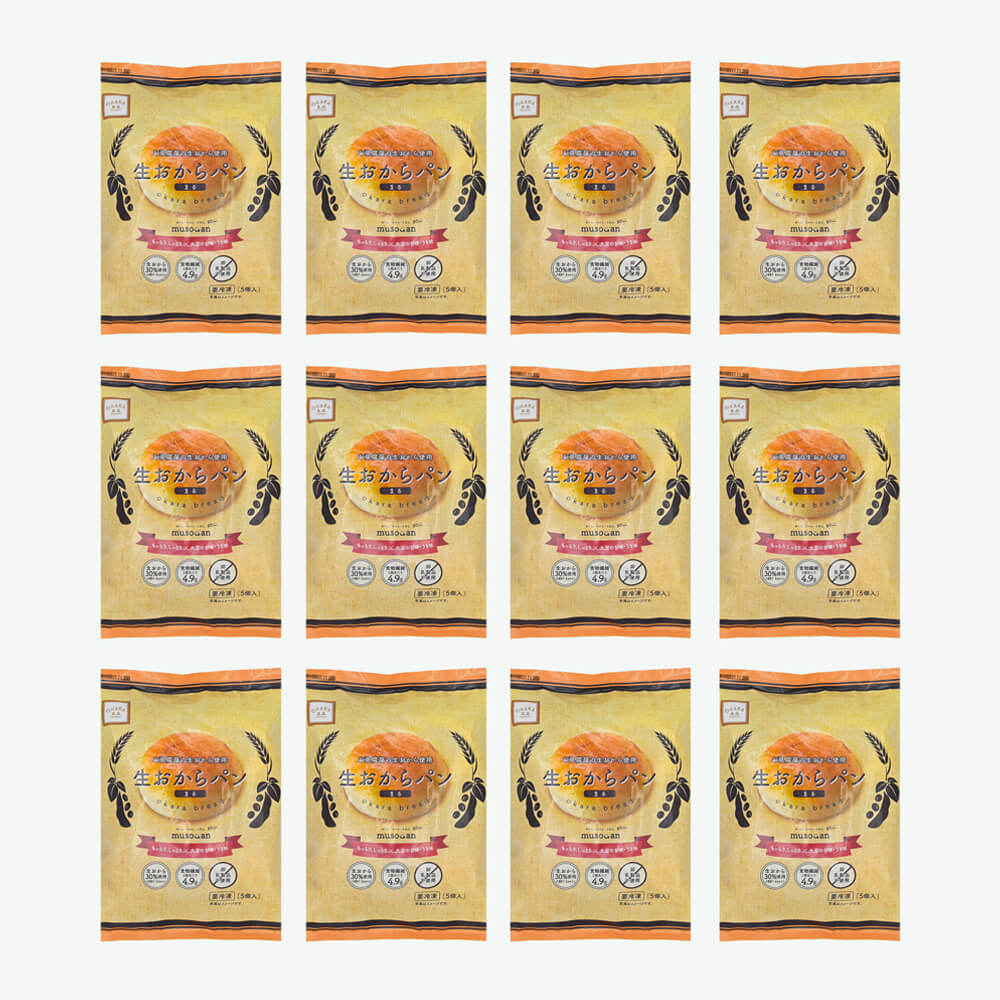 生おからパン(まる) 1ケース60個入り 《冷凍》