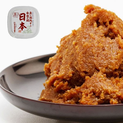 (マルカワ)有機みそ日本600g【店舗取扱】
