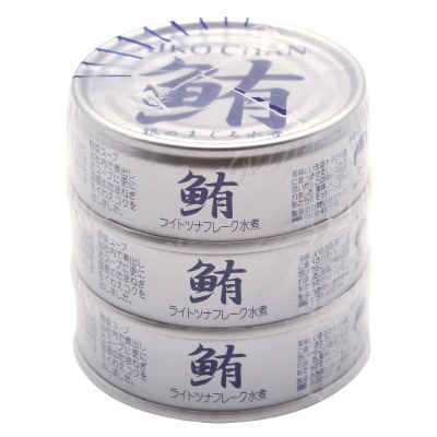 (伊藤食品)あいこちゃん銀のまぐろ水煮70g×3
