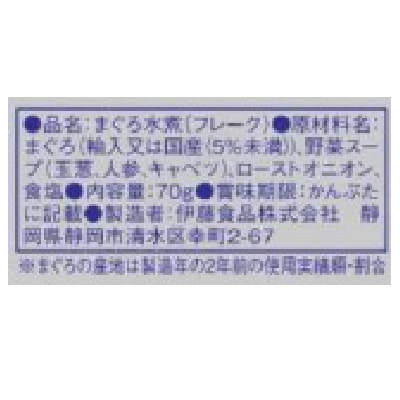 (伊藤食品)あいこちゃん銀のまぐろ水煮70g×3
