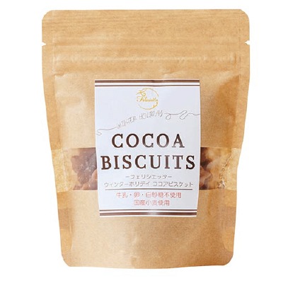 (クリスマス)Feliciettaウインターホリデーココアビスケット50g