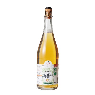 (クリスマス)スパークリング有機リンゴジュース　750ｍｌ