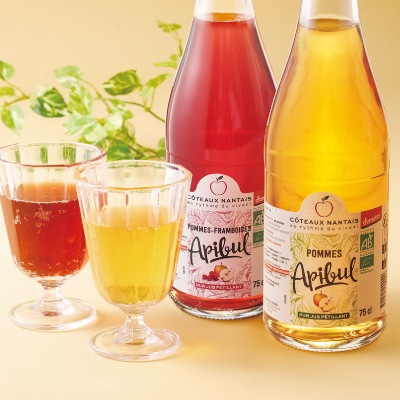 (クリスマス)スパークリング有機リンゴジュース　750ｍｌ