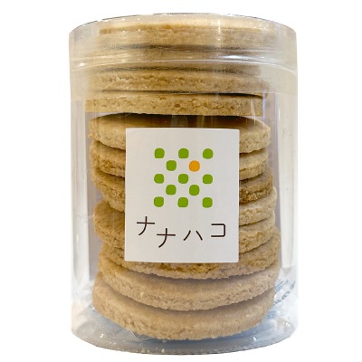(ナナハコ)米粉クッキーベーシック・プレーン12枚 【ナナハコ工房取扱】