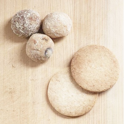 (ナナハコ)米粉クッキーベーシック・プレーン12枚 【ナナハコ工房取扱】