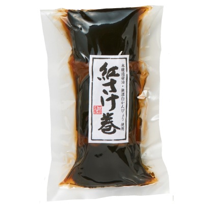 予約【単品おせち：常温】紅さけの昆布巻1本(約170g)