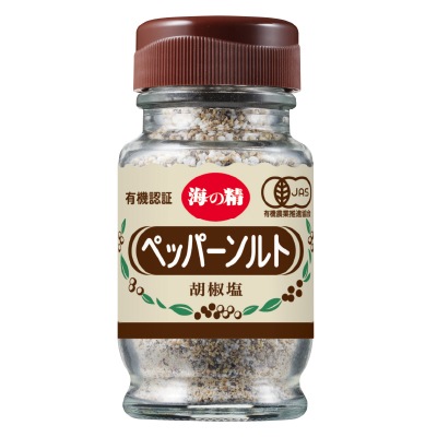 (海の精)有機ペッパーソルト・ビン入55g