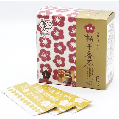 (無双本舗)有機梅干番茶・スティック8g×20
