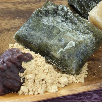 (ムソー)玄米もち･よもぎ<特別栽培米使用>270g(6個)