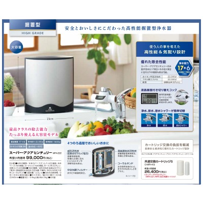 (ゼンケン)浄水器スーパー・アクアセンチュリー（MFH-223）