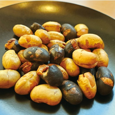 (ノースカラーズ)純国産北海道２色の煎り大豆65g