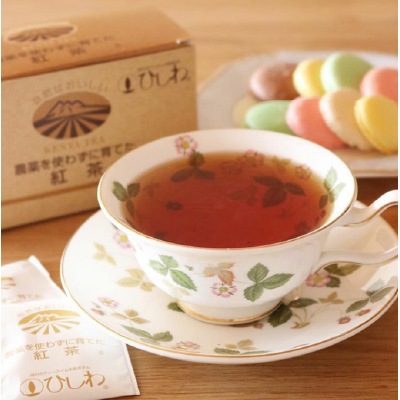 (ひしわ)農薬を使わず育てた紅茶TBケニア44g(20袋)