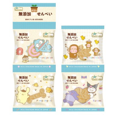(ノースカラーズ)純国産せんべい(4連)9g×4袋