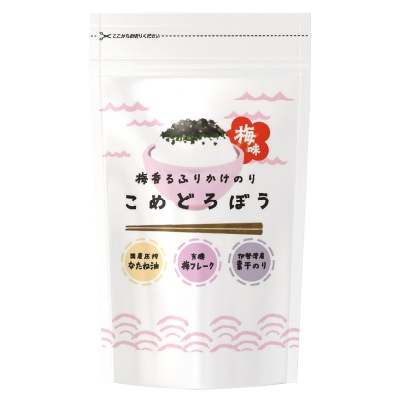 【11月30日までタイムセール】(みえぎょれん)こめどろぼう梅味25g