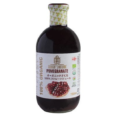 【11月30日までポイントアップ】(プレマ)オーガニックざくろ100%ストレートジュース750ml