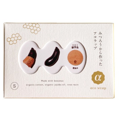 (acowrap)みつろうラップ・すおう色S