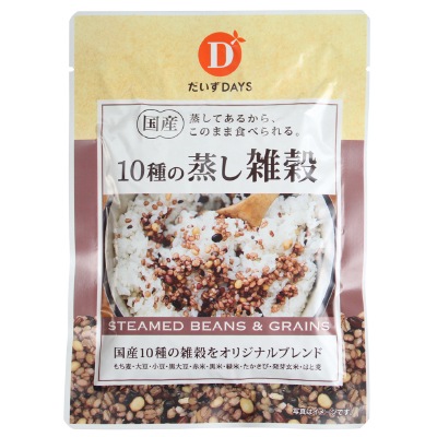 (だいずデイズ)国産10種の蒸し雑穀70g